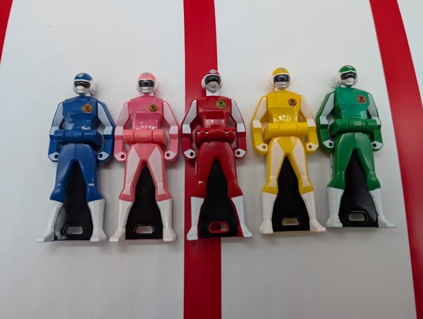 海賊戦隊 ゴーカイジャー レンジャーキー フラッシュマン 5体セット
