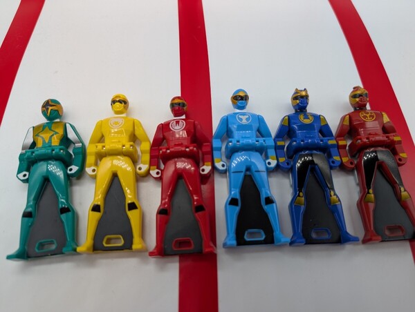 海賊戦隊 ゴーカイジャー レンジャーキー ハリケンジャー 6体セット