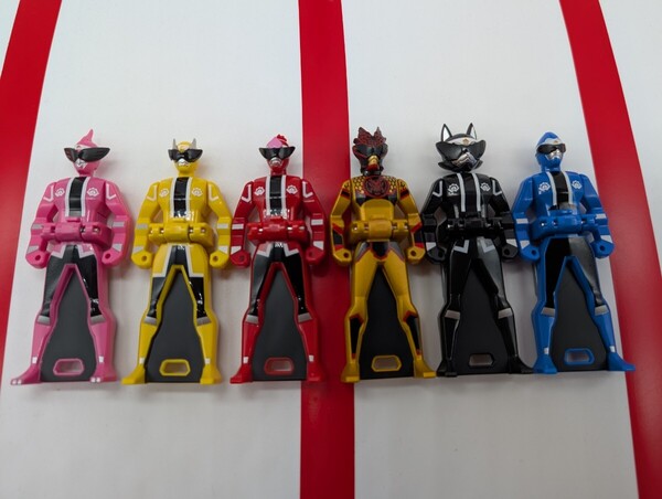 海賊戦隊ゴーカイジャー レンジャーキー MEMORIAL EDITION ドンブラザーズ 6体セット