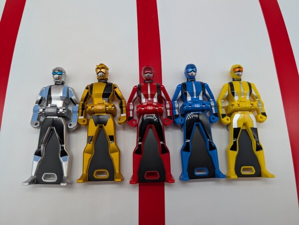 海賊戦隊ゴーカイジャー レンジャーキー MEMORIAL EDITION ゴーバスターズ 6体セット