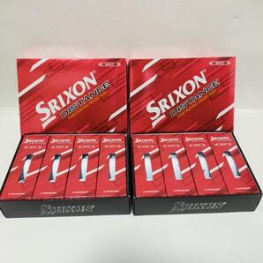 即決 送料込み 2ダース ホワイト スリクソン ディスタンス ボール DUNLOP SRIXON DISTANCE 新品