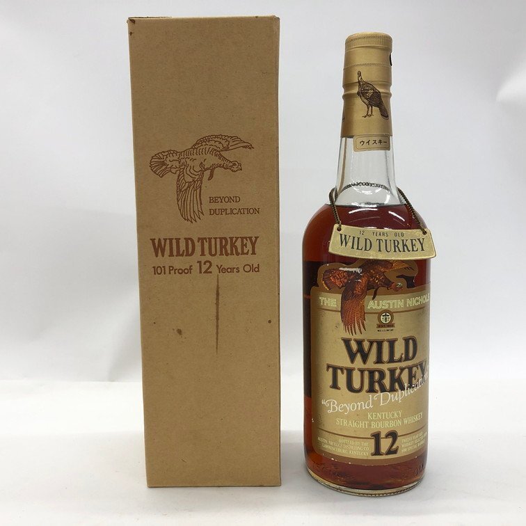古酒 未開栓 ウイスキー ワイルドターキー WILD TURKEY 12年