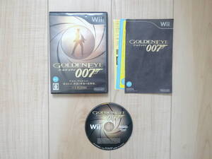 ゴールデンアイ GOLDEN EYE 007 任天堂 NINTENDO Wii ソフト カセット (現状品)