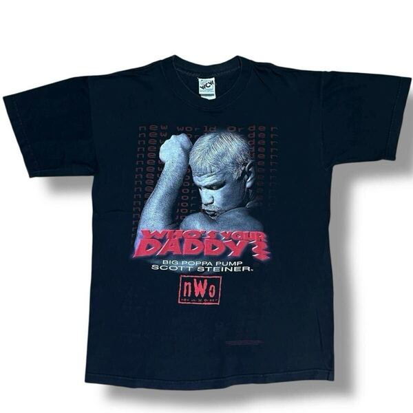 NWO スコットスタイナー 1998 Tシャツ wcw wwe プロレス USA 格闘技 90s ニューワールドオーダー New World Order 蝶野正洋 武藤敬司