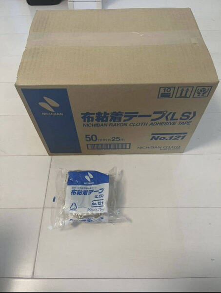 【即決送料込み】 ニチバン NICHIBAN 布粘着テープ30巻 1箱 【LS】No.121 ガムテープ 布テープ 梱包用 引越し テープ