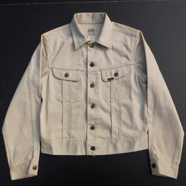 正規 '90s Lee WESTERNER コットンサテン ジャケット S サンドベージュ リー ウエスターナー 復刻 '60s ヴィンテージレプリカ 日本製 100J