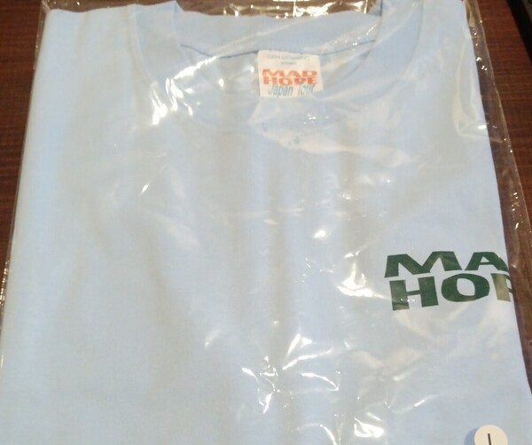 送料無料 Lサイズ ブルー 星野源 Tシャツ MAD HOPE ライブツアー2025 青 水色