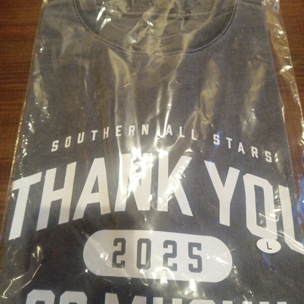 送料無料 Lサイズ サザンオールスターズ ビンテージ風Tシャツ THANK YOU SO MUCH ライブツアー 2025 サザン 桑田佳祐