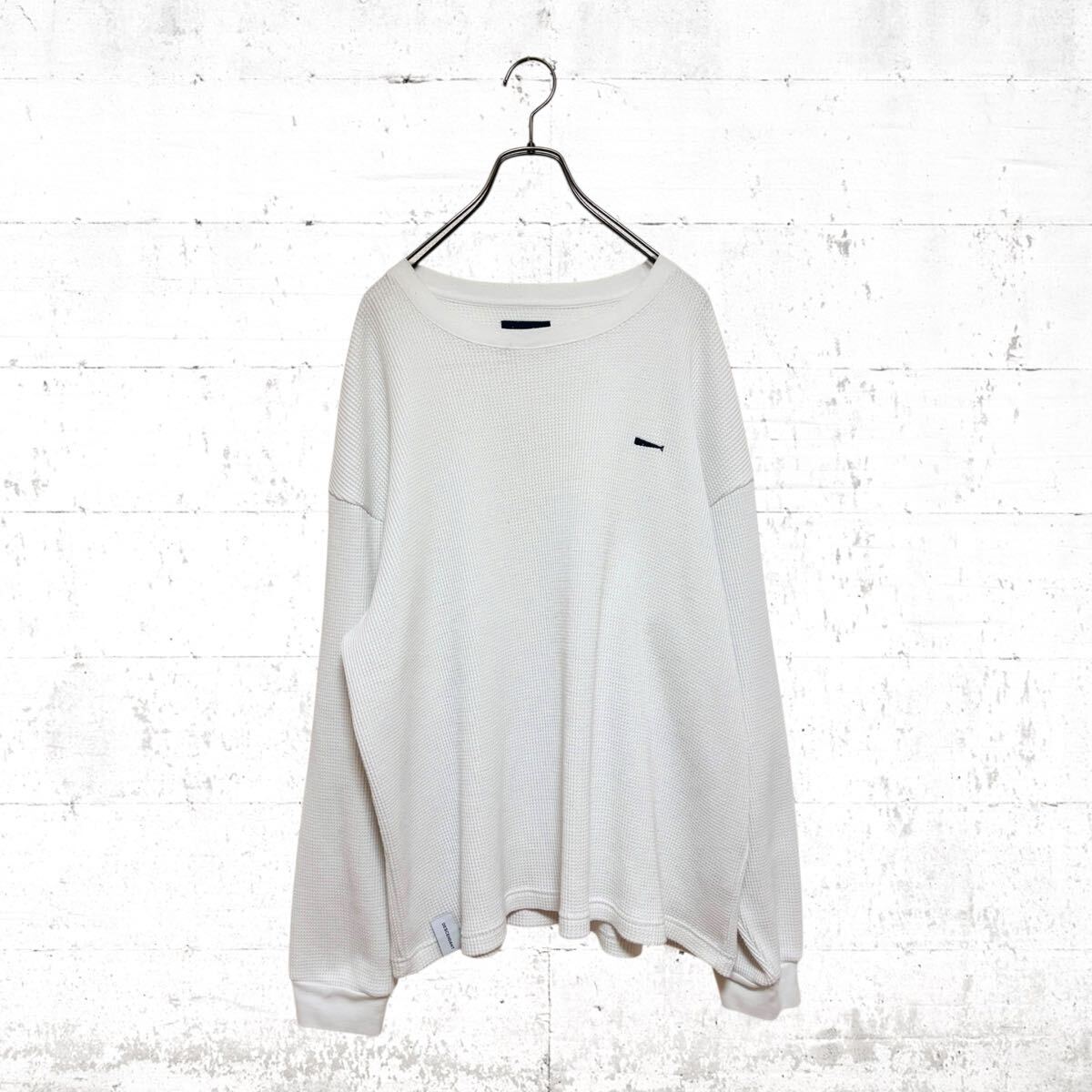 【新品未使用】DESCENDANT ロングスリーブカットソー　サイズМ descendant ロングスリーブ Tシャツ - メルカリ