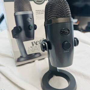 【良品・送料無料】Blue yeti nano コンデンサーマイク PC用 USBYeti Nano - USB Microphone ブラック USBコンデンサー ゲーミングマイク