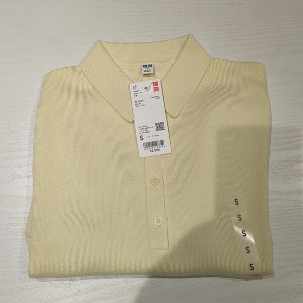 【新品S】ユニクロレディース ポロセーター半袖
