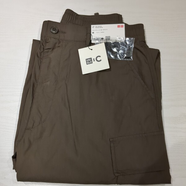 【新品M】ユニクロC ワイドフィットカーゴパンツ