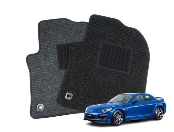 受注生産: マツダ RX-8 SE3P フロアマット 日本製 (生地 選択) ac NF+