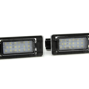 日産 C27 セレナ LED ナンバー灯 ユニット 左右セット ライセンスランプ e-power対応 ホワイト 純正交換 カプラーon 説明書付 / 77-15 PP*