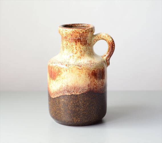 ドイツ製 ヴィンテージ Scheurich Fat Lava Vase 花瓶 花器 ファットラバー ミッドセンチュリー期 フラワーベース アンティーク_ig4428