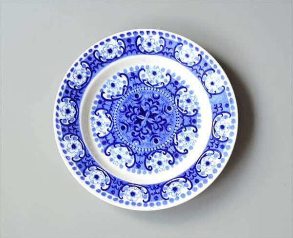 ARABIA アラビア ALI 17.5cm プレート アリ ブルー お皿 北欧食器 フィンランド 陶器 ヴィンテージ アンティーク_it3795