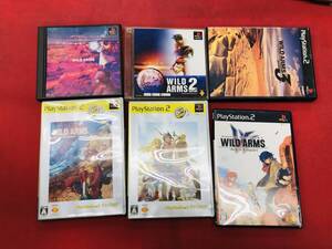 ワイルドアームズ 1 2 3 4 5 Ⅰ Ⅱ Ⅲ Ⅳ Ⅴ アルターコード:エフ お得品!! 6本 セット ハガキ チラシ 付