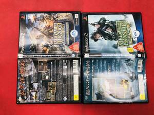 【PS2】 メダル オブ オナー ライジングサン メダル オブ オナー 史上最大の作戦 お得品!! セット