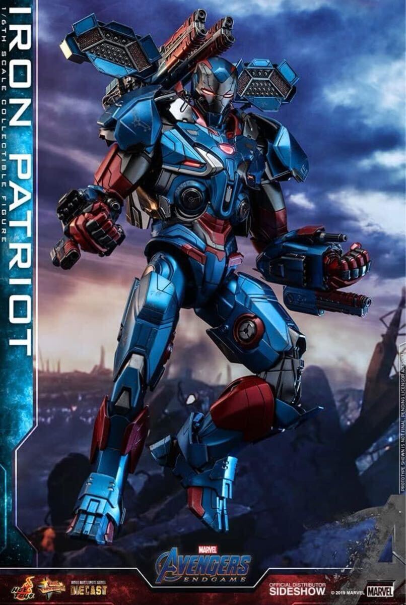 ホットトイズ　アイアン・パトリオット　【新品・未開封】 コミック・マスターピース DIECAST】『マーベル・コミック』1/6