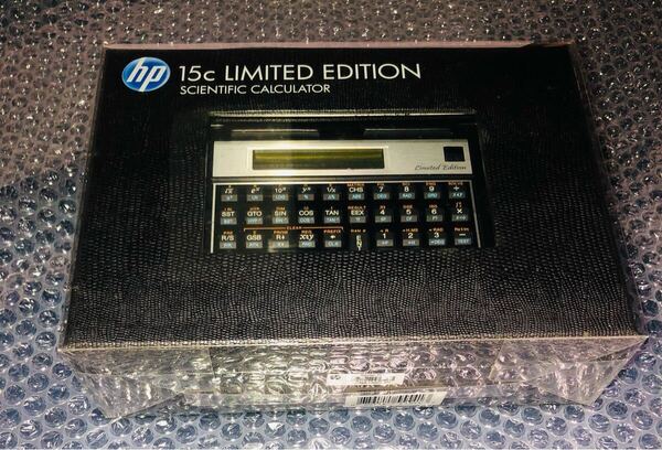 再出品無し 今回限り!! HP 15C limited edition 新品未開封 未使用品 コレクション保管品 ヒューレットパッカード 関数電卓