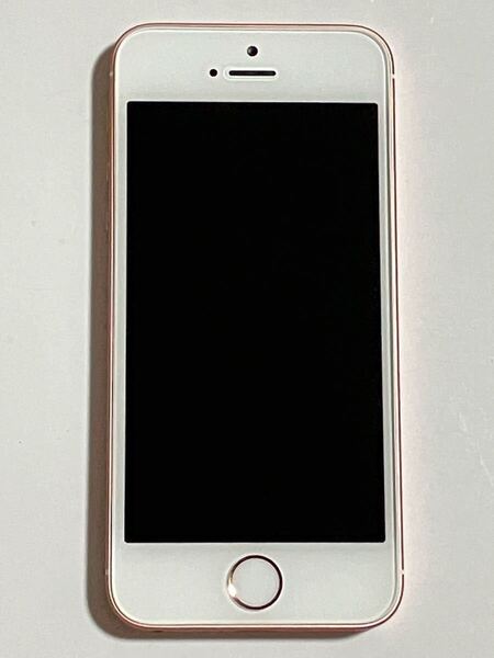 美品 SIMフリー iPhone SE 64GB 100% ローズゴールド 第一世代 iPhoneSE アイフォン Apple アップル スマートフォン 送料無料