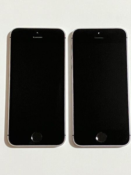 SIMフリー iPhone SE ×2台 16GB ×2台 93% 83% スペースグレイ 第一世代 iPhoneSE アイフォン Apple アップル スマートフォン 送料無料