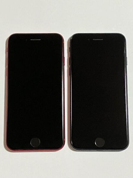 SIMフリー iPhoneSE 第3世代 ×2台 64GB 92% 90% (PRODUCT) RED 判定 ◯ SE3 アイフォン 送料無料 第三世代 iPhone SE スマホ iPhoneSE3