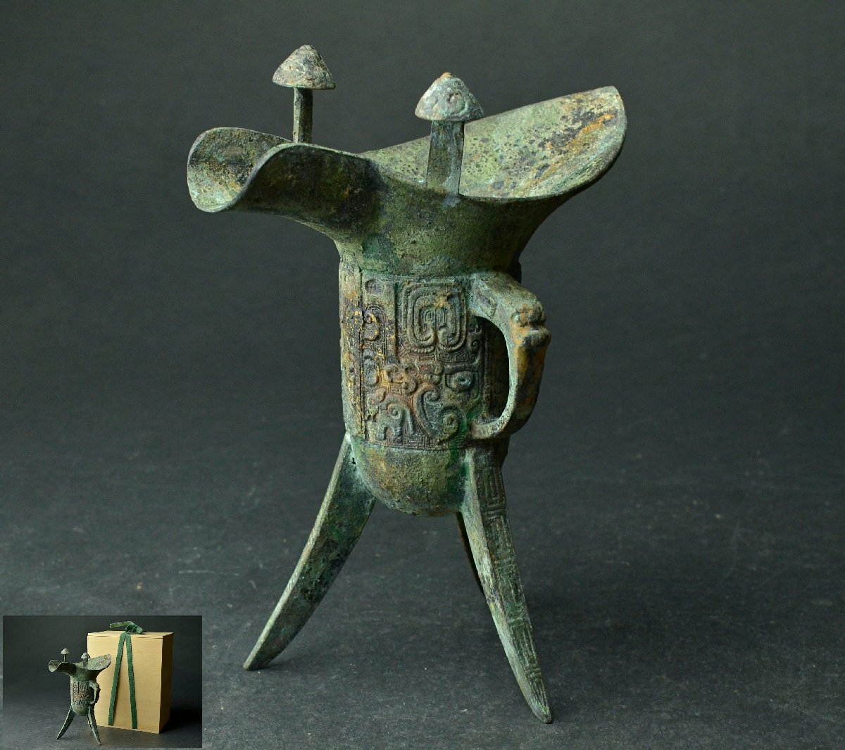 青銅器 伝世品 骨董 時代品 入手困難 古玩 古美術 古道具 細密