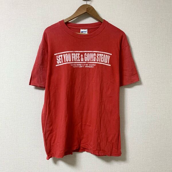 ゴイステ going steady Tシャツ 古着 vintage ヴィンテージ t0509 アメリカ製 usa製 united sports イベント グッズ 峯田和伸 銀杏BOYZ