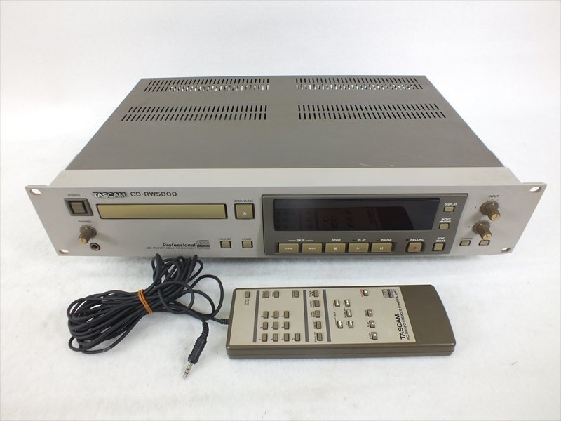 TASCAM タスカム CD-RW5000 CDプレーヤ Tascam CD-RW5000