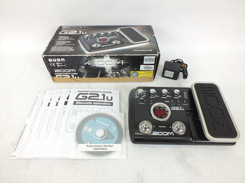 ZOOM G2.1u ギター用マルチエフェクター 中古品 - メルカリ