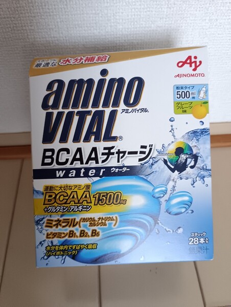 ☆新品☆アミノバイタル☆BCAAチャージ ウォーター☆スティック28本入り☆賞味期限2026.01.08☆アミノバイタル☆味の素☆