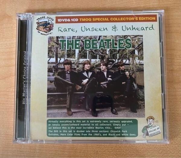 THE BEATLES / RARE, UNSEEN & UNHEARD -ジュエルケース版- (1DVD+1CD)