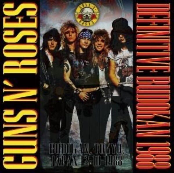 GUNS N' ROSES / DEFINITIVE BUDOKAN 1988 新品輸入プレス2CD