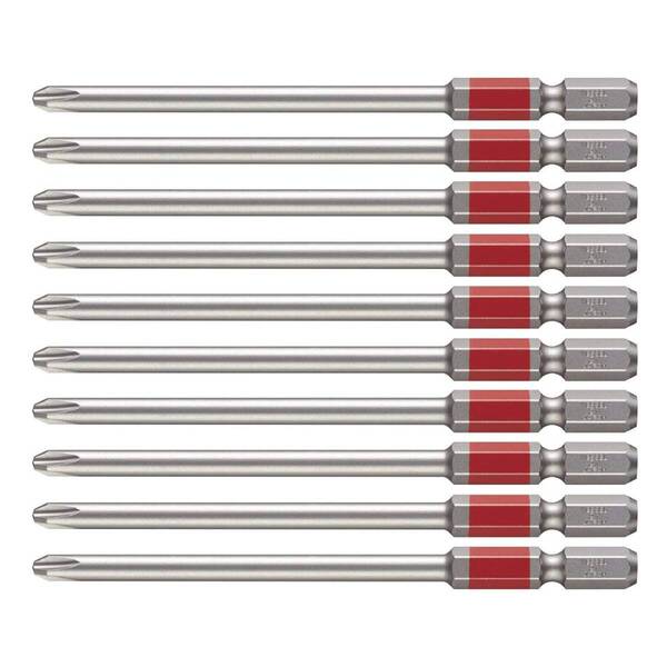 【数量限定】片頭プラス 剛彩ビット +2×100 40V対応 10本組 ベッセル(VESSEL) GS10P2100DF