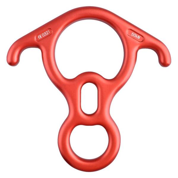 【数量限定】レスキューエイト 空中作業 懸垂下降減速器 ロッククライミング 登山 スリング エイト環 50kN 35kN TRIW