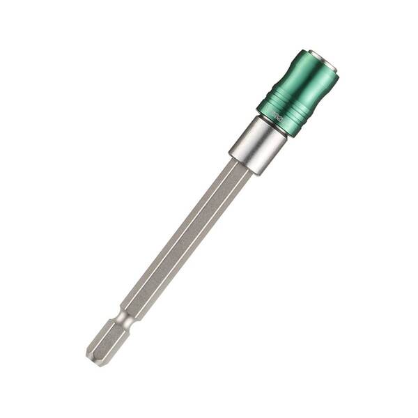 【特価商品】スリムロングビットホルダー 電動工具用 40V対応 6.35×100mm ベッセル(VESSEL) EXH-100