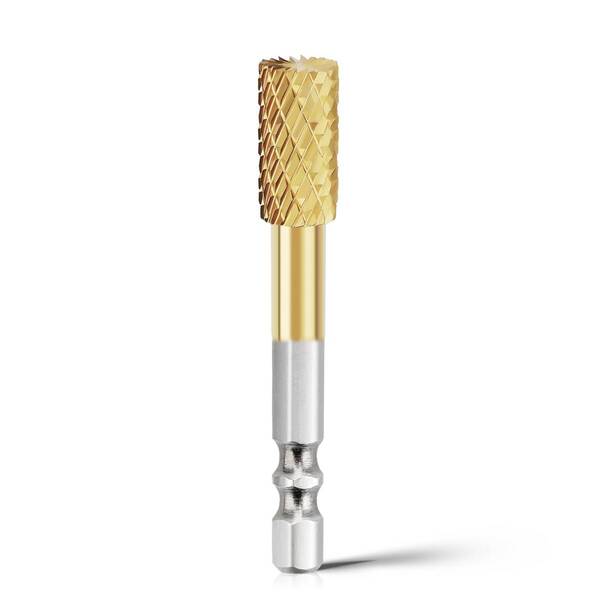 【数量限定】切削 工具 研磨用(6.35mm軸 高速度 ロータリーバー 加工 ビット リューター 刃径6mm) タングステン製 ロ