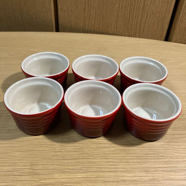 ▼ ルクルーゼ≪ミニ ラムカン 6個≫ LE CREUSET ミニココット 小鉢