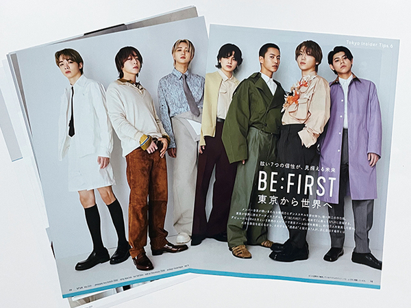 【送料込み・即決】BE:FIRST|切り抜き 14P|雑誌 SPUR シュプール 2024年 5月号|