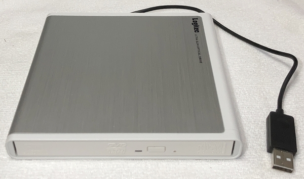 ロジテック LDR-PMH8U2LWH(USB2.0接続ポータブルDVDドライブ)
