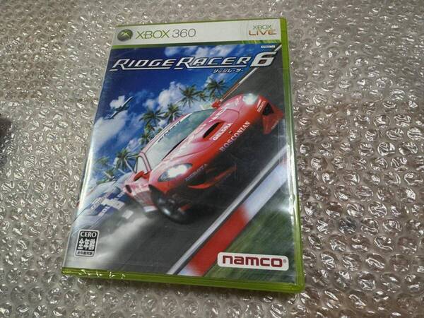 XBOX360 リッジレーサー 6 新品未開封 美品 日焼け無 破れ無 Ridge Racer 6 送料無料 同梱可