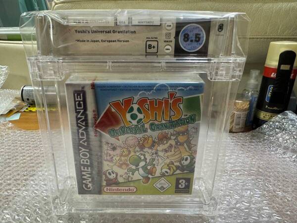 GBA Yoshi's Universal Gravitation / ヨッシーの万有引力 欧州版 正規品 新品未開封 WATA 鑑定済 8.5 綺麗 海外版 輸入版 送料無料 同梱可