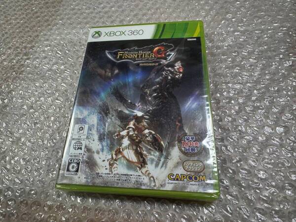 XBOX360 モンスターハンター フロンティアG7 プレミアムパッケージ 新品未開封 綺麗 日焼け無 送料無料 同梱可