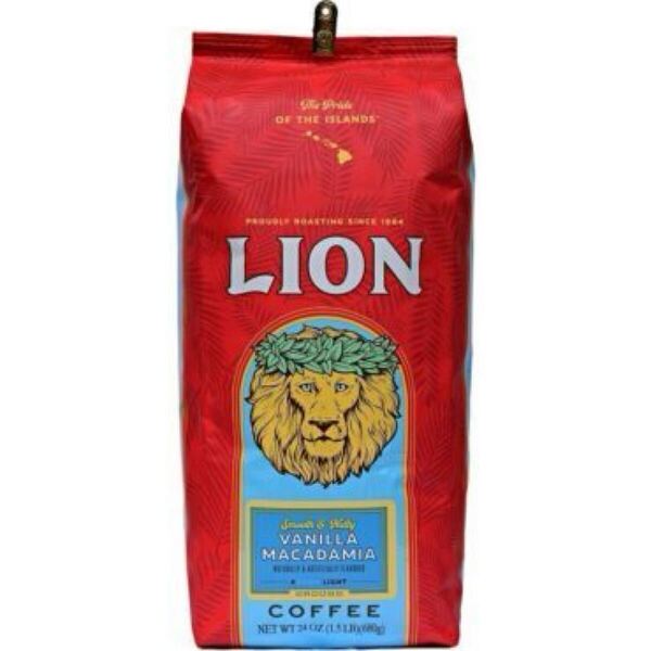 ハワイ ライオンコーヒー バニラマカダミア 24oz(680g) 豆 Hawaii LION COFFEE
