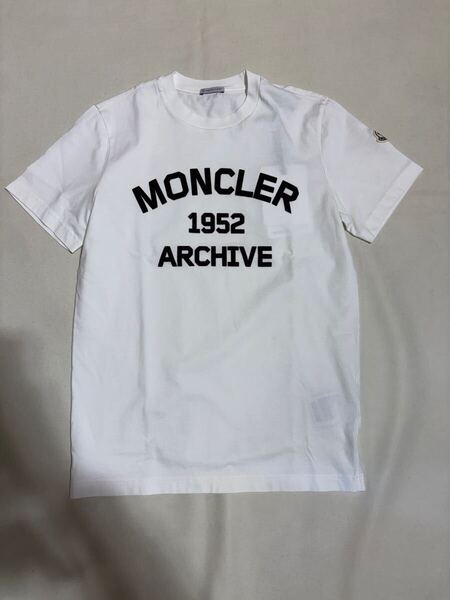 25SS 新品未使用 MONCLER モンクレール SS T-SHIRT Tシャツ サイズS