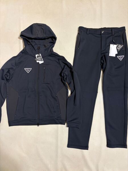 25SS 新品未使用 MARK&LONA マークアンドロナ セットアップ ブラック/サイズ48