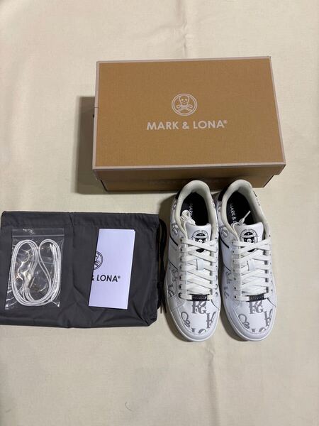 25SS 新品未使用 MARK&LONA マークアンドロナ Ever Monogram Spikeless Shoe ゴルフシューズ サイズ27cm
