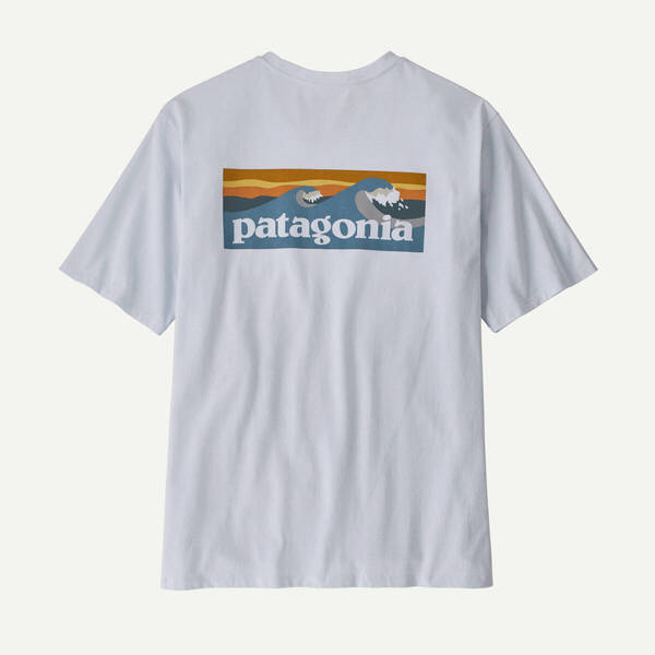 パタゴニア メンズ・ボードショーツ・ロゴ・ポケット・レスポンシビリティー WHI(XL)