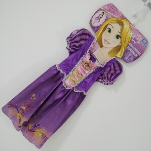 キッズ ドレス コスプレ ディズニー ラプンツェル コスチューム 100-110 衣装